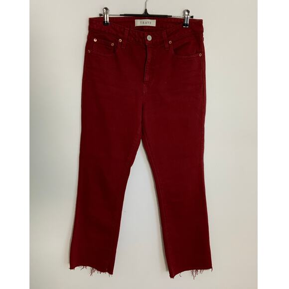 Trave Cropped raw hem‎ pants size 28 - Picture 1 of 7